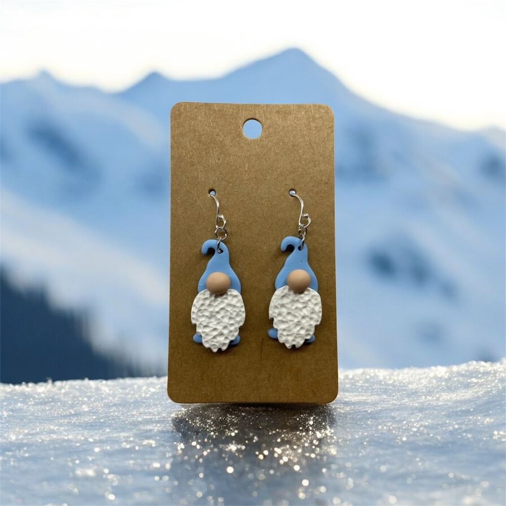🩵Gnomie Earrings - Ice Blue